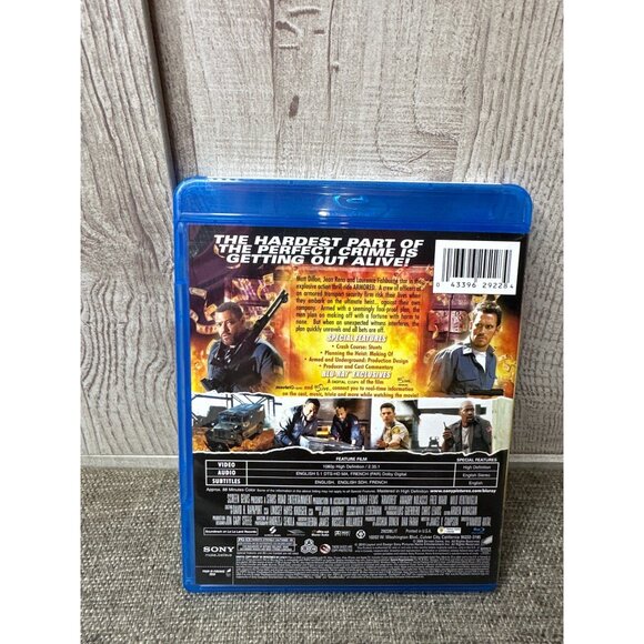 Armored Blu-Ray Action Movie Matt Dillon Jean Reno & Laurence Fishburne - Picture 2 of 5